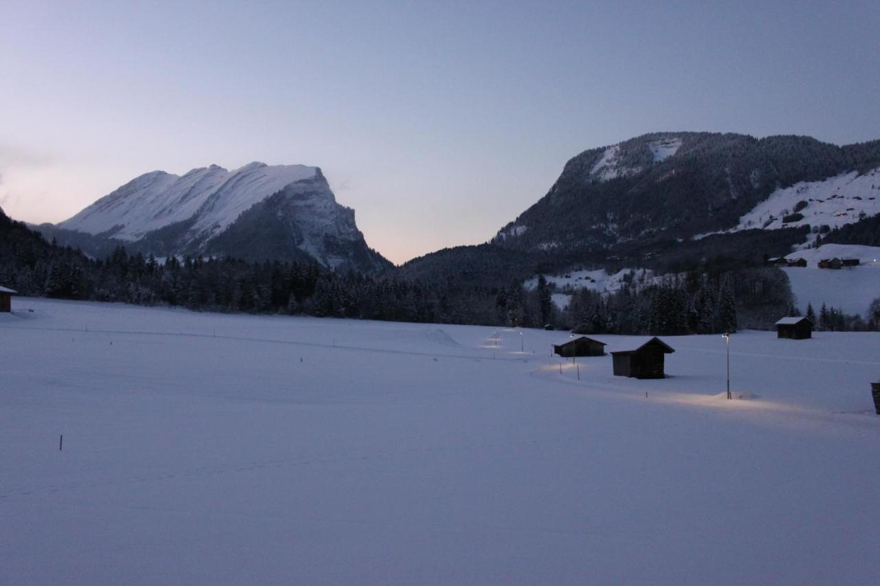 Kanistraum Appartement Schoppernau Buitenkant foto