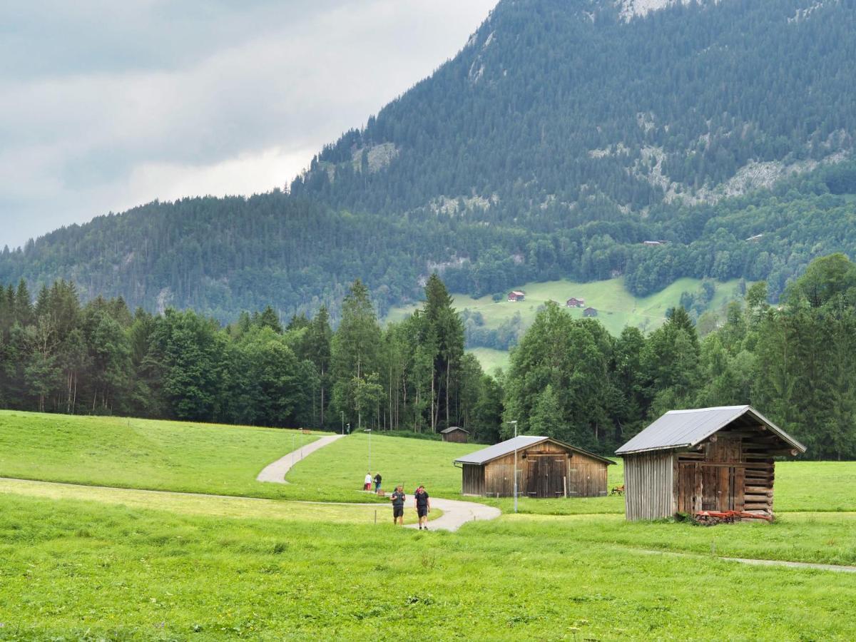Kanistraum Appartement Schoppernau Buitenkant foto